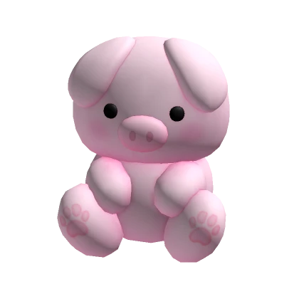 ♡ pig plushie (holdable)