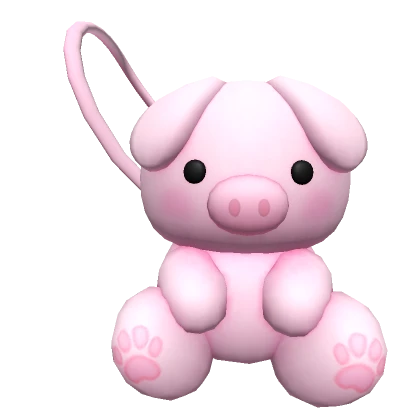 ♡ pig purse