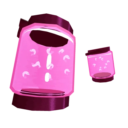 Double Pink Lantern of Glowing Shrimp