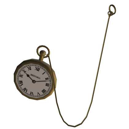 Brass Railroad Pocket Watch (Right)