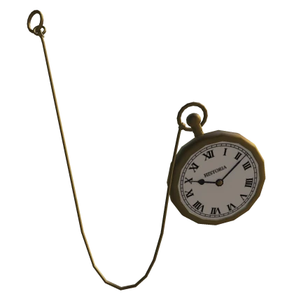 Brass Railroad Pocket Watch (Left)