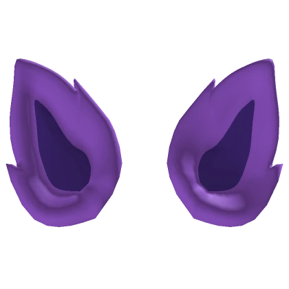 Purple Cat Critter Ears