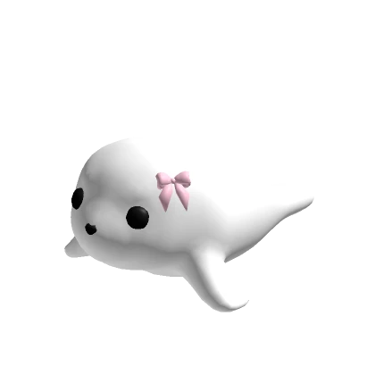 ♡ seal plushie (holdable)