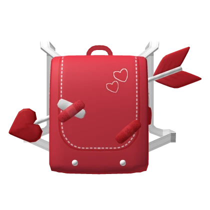 Heart valentines backpack
