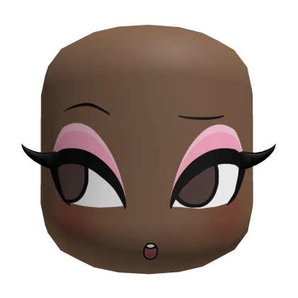 🎈WHAT - Head Girl With eyelashes skin tone 