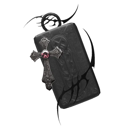 black cybersigil vamp chain wallet