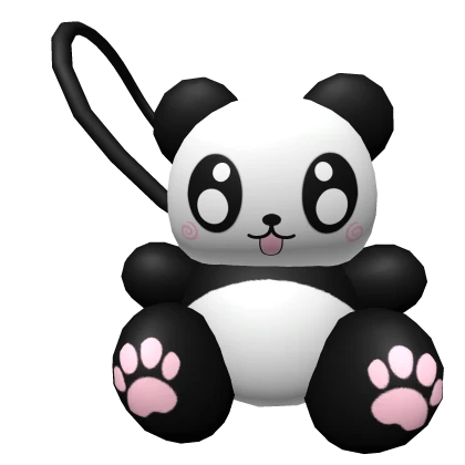 ♡ panda purse