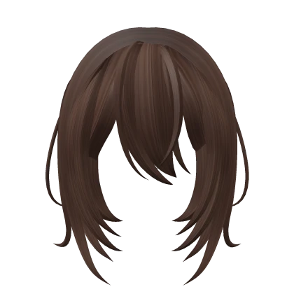 Sleepy Cute Anime Bangs - Brown