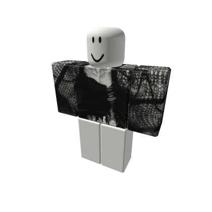 {Distasteful} Fishnet Sleeve Vkei Tank Top V1