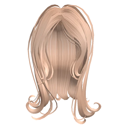 ♡ soft flowy swirls blonde