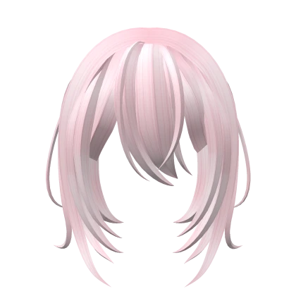 Sleepy Cute Anime Bangs - Baby Pink