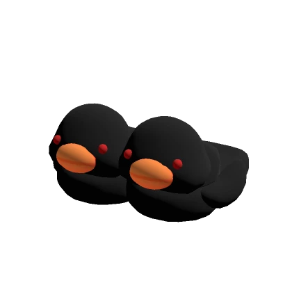 ♡ evil duck slippers