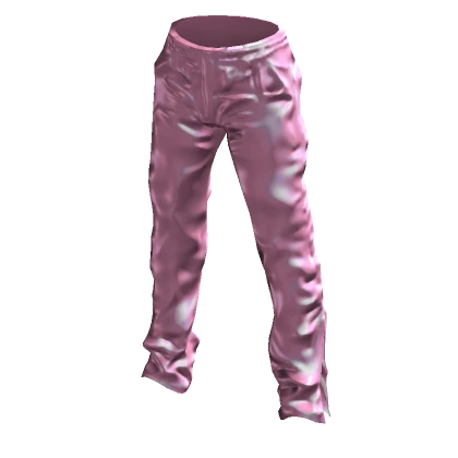 Y2K Shiny Pants (Pink)