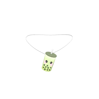 Green Boba Necklace