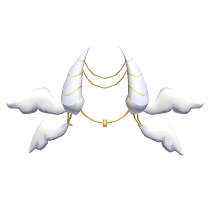 Angelic Golden Winged Headpiece