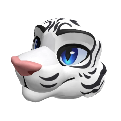 White Tiger Head