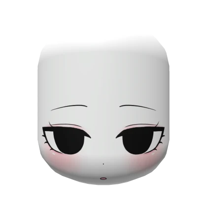 Serious Enigmatic Girl - Black Eyes