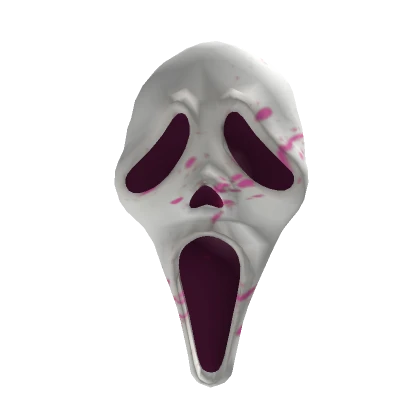 Pinky Bloody Screaming Ghost Mask 