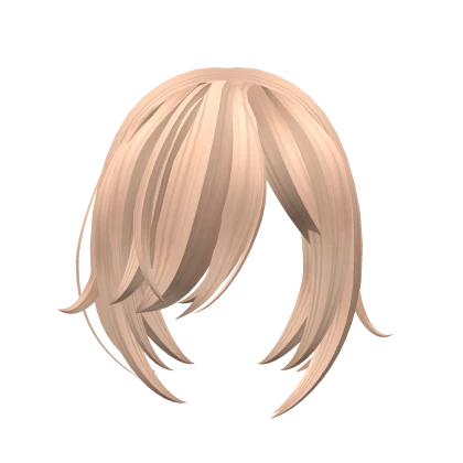 Goth Messy Anime Bangs - Blonde