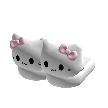 ♡ cat slippers