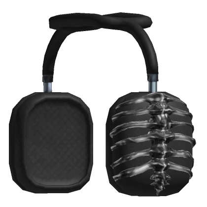 Cyber Y2K Skeleton Headphones 