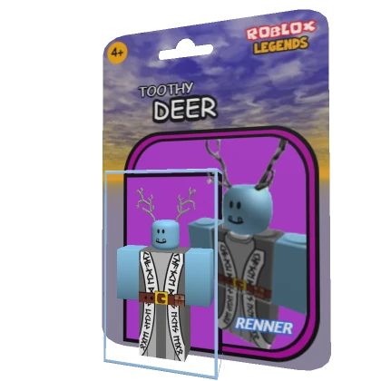 Toothy Deer Action Figure