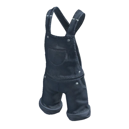 Short Overalls (Washed Blue)