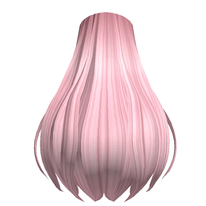 Long Hair Extensions in Pink