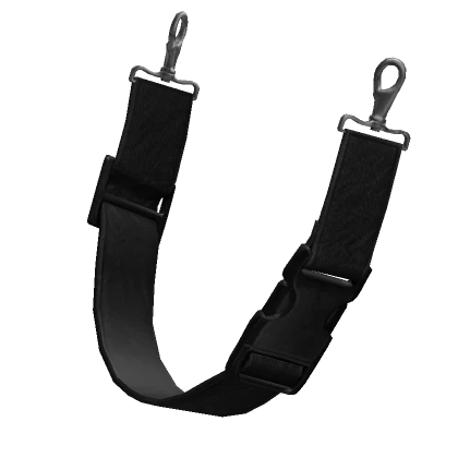 Black Techwear Buckle Strap [Right 1.0]