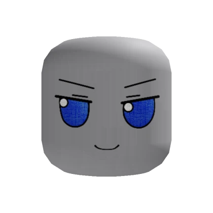 Cirno Fumo Face (Recolorable)