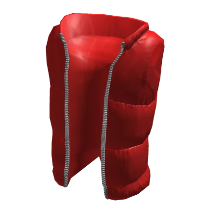 Red Puffer Vest