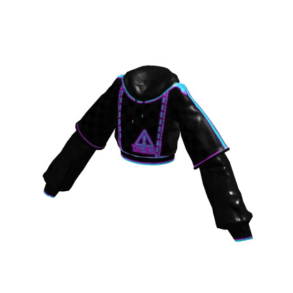 Techwear Crop (Vaporwave)