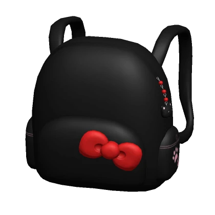 ♡ kitty charm backpack