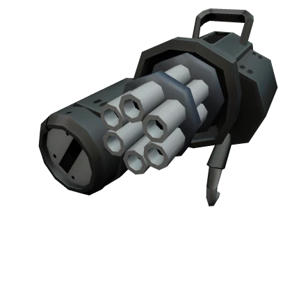 Minigun Shoulder Mounted Right
