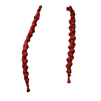 Braided Strands Red