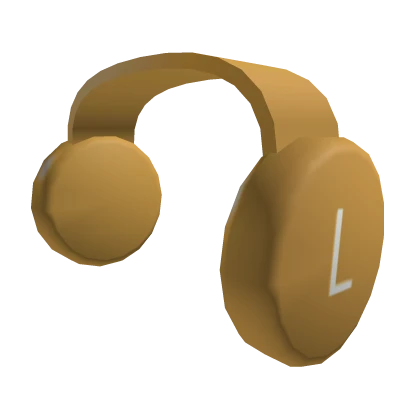 Gold Clockwork Headphones