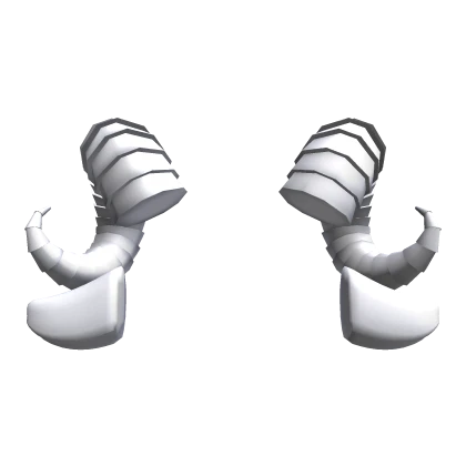 White Sheep Horns