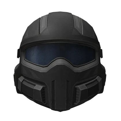 Black Super Patriot Helmet