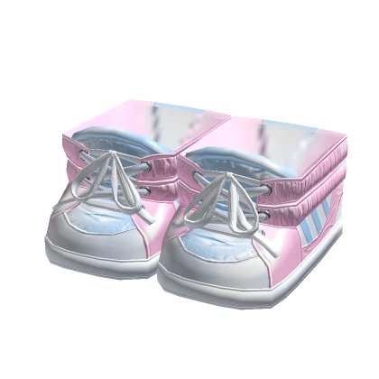 [3.0/Woman] Puffed Trainers Cotton Candy