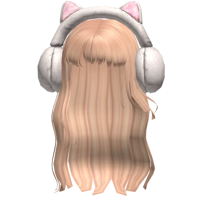 Soft Waves with Kitty Earmuffs