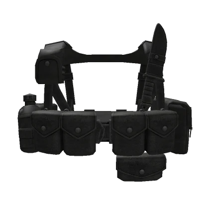 Black Cavalier's Chest Rig