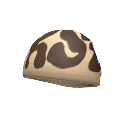 BEIGE / BROWN Y2K ROCKSTAR WORLDWIDE BEANIE