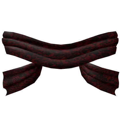 1.0 Red Black Lace Arm Scarf