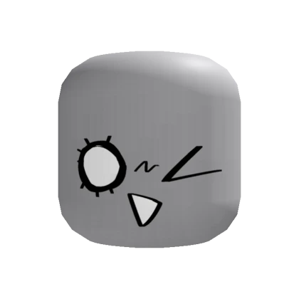 Winking Scene Face Y2K