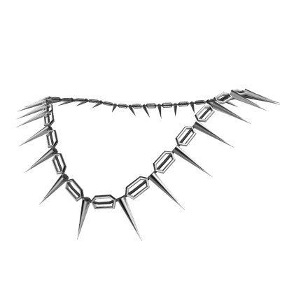 Spikey grunge necklace 3.0