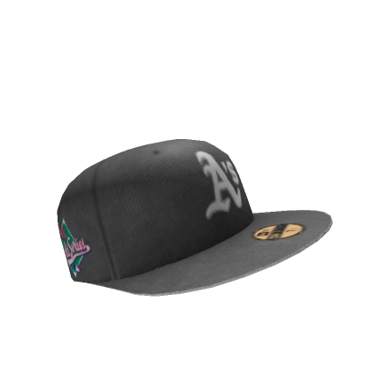 Grey Oakland Fitted Cap