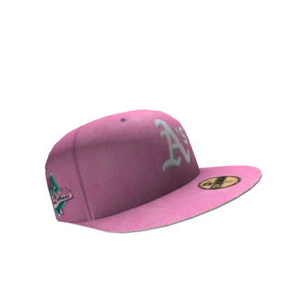 Pink Oakland Fitted Hat