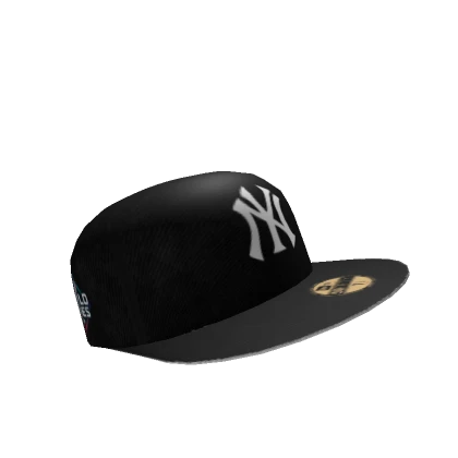 Black NYC Fitted Cap