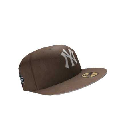 Brown NYC Fitted Cap