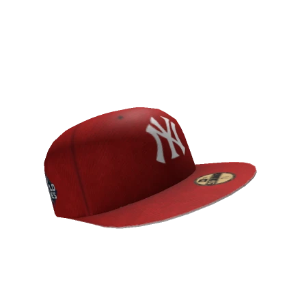 Red NYC Fitted Cap